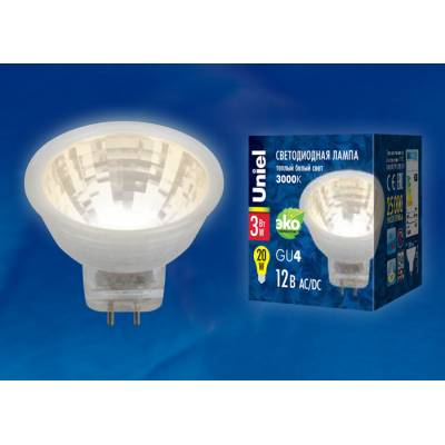 LED-MR11-3W/WW/GU4 GLZ21TR