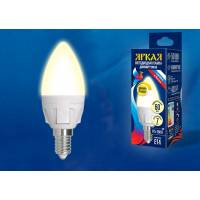 LED-C37 7W/3000K/E14/FR/DIM PLP01WH картон