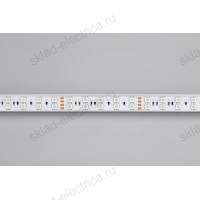 Светодиодная лента RT 2-5000 36V RGB 2X2 (5060, 600 LED, LUX) (Arlight, 26 Вт/м, IP20)