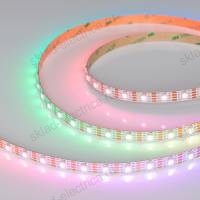 Светодиодная лента SPI-B60-10mm 5V RGB-PX1-BPT (12 W/m, IP20, 5060, 5m) (Arlight, бегущий огонь)