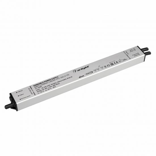 Блок питания ARPV-LG48060-LINEAR-PFC-DALI2-PD (48V, 1.25A, 60W) (Arlight, IP67 Металл, 5 лет)