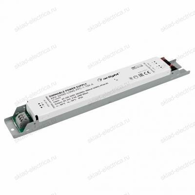 Блок питания ARV-24060-LONG-PFC-1-10V-A (24V, 2.5A, 60W) (Arlight, IP20 Металл, 5 лет)