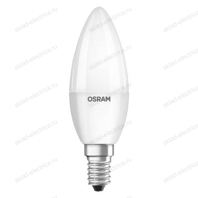 Лампа антибактериальная / Antibacterial светодиодная OSRAM 5,5Вт 470Лм 4000К E14 Свеча