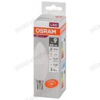 Лампа светодиодная OSRAM LED-Value 10 Вт E14 3000К 800Лм 220 В Свеча