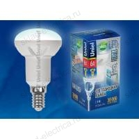 LED-R50-6W/NW/E14/FR ALP01WH пластик