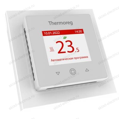 Терморегулятор сенсорный, программируемый Thermo Thermoreg TI 970, белый TI970 White