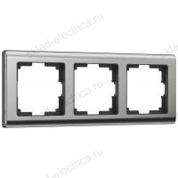 Рамка тройная Werkel Metallic, глянцевый никель a028861 WL02-Frame-03